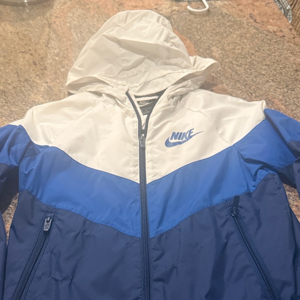 Nike Two-Tone Blue and White Jacket